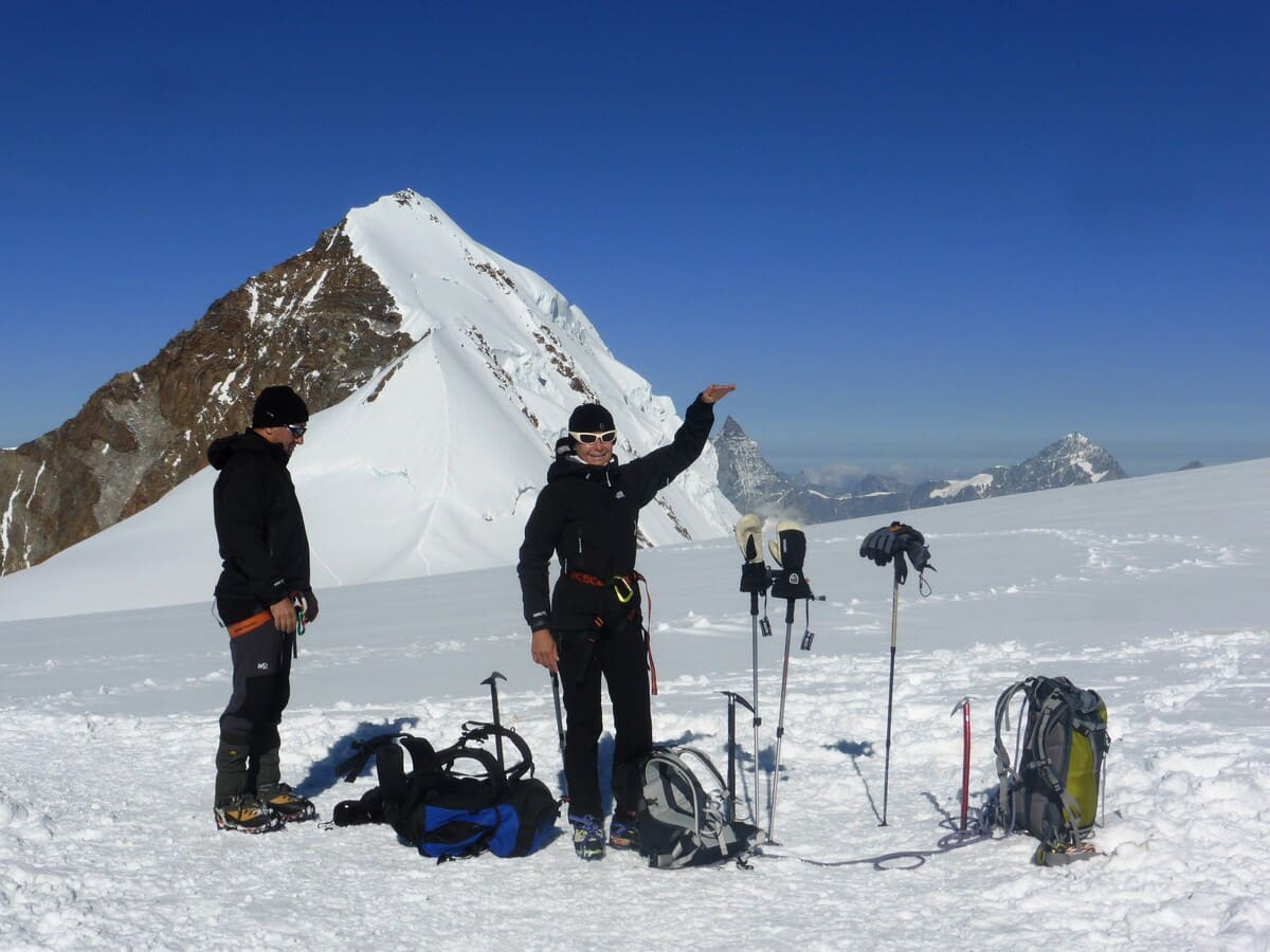Ascension Sommets du Mont Rose 4000 facile 3 jours Randonnée glaciaire et alpinisme peu difficile | 3 jours