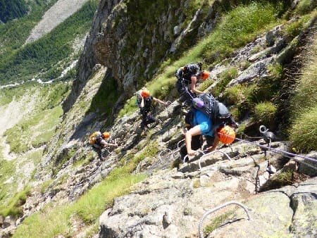 Via Ferrata Refuge Monzino 2 jours Randonnée alpine Via Ferrata | refuge | 2 jours