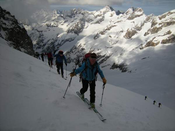 Ski de Rando aux sources de la Romanche Oisans Raid à ski | semi-étoile | 5 jours