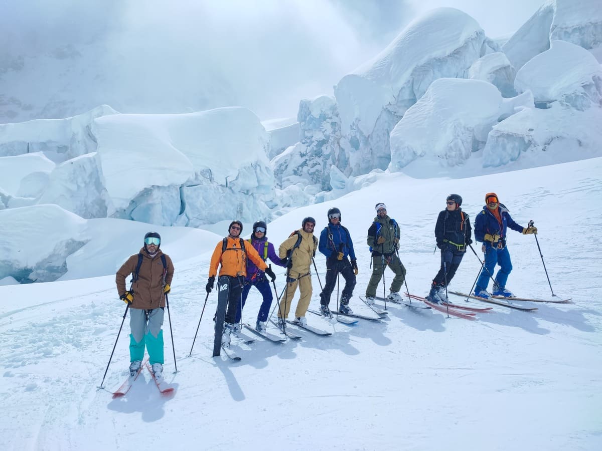 Descente de la Vallée Blanche 2 jours Ski hors-piste sur glacier | 3842m | 2 jours