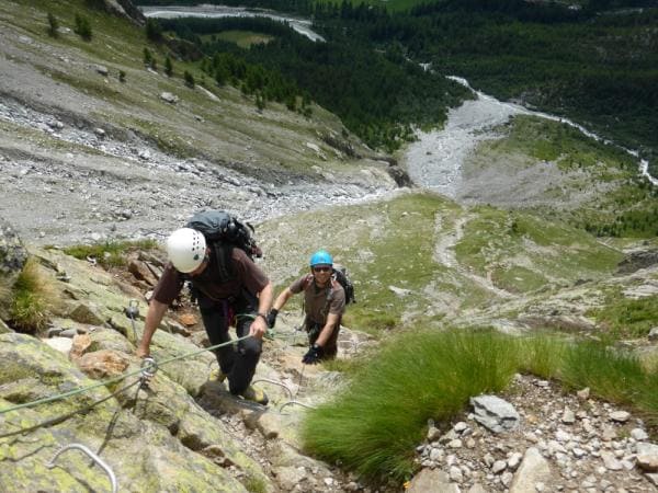 Découverte Haute-Montagne Glaciers Monzino Skyway 3 jours Via Ferrata | randonnée glaciaire | 3 jours