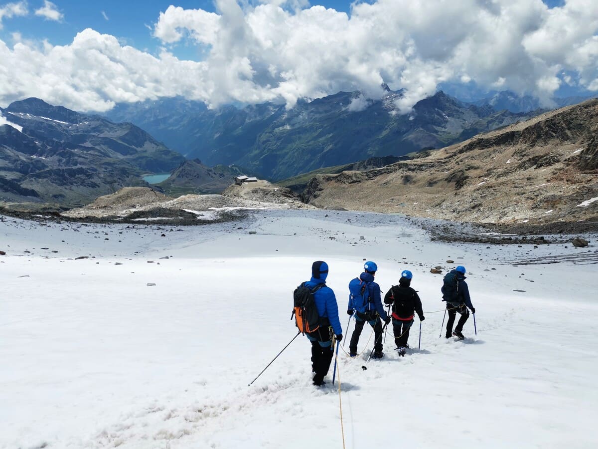 Ascension Sommets 4000 facile du Mont Rose 4 jours Randonnée alpine et alpinisme peu difficile | 4 jours