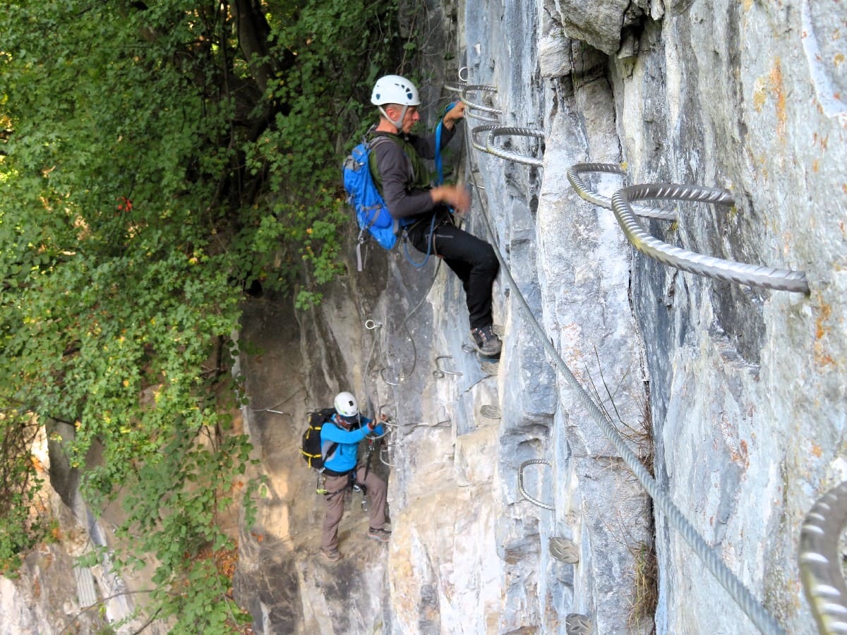 Via Ferrata du Parc Thermal Saint-Gervais-les-Bains Via Ferrata | Très Difficile | demi-journée