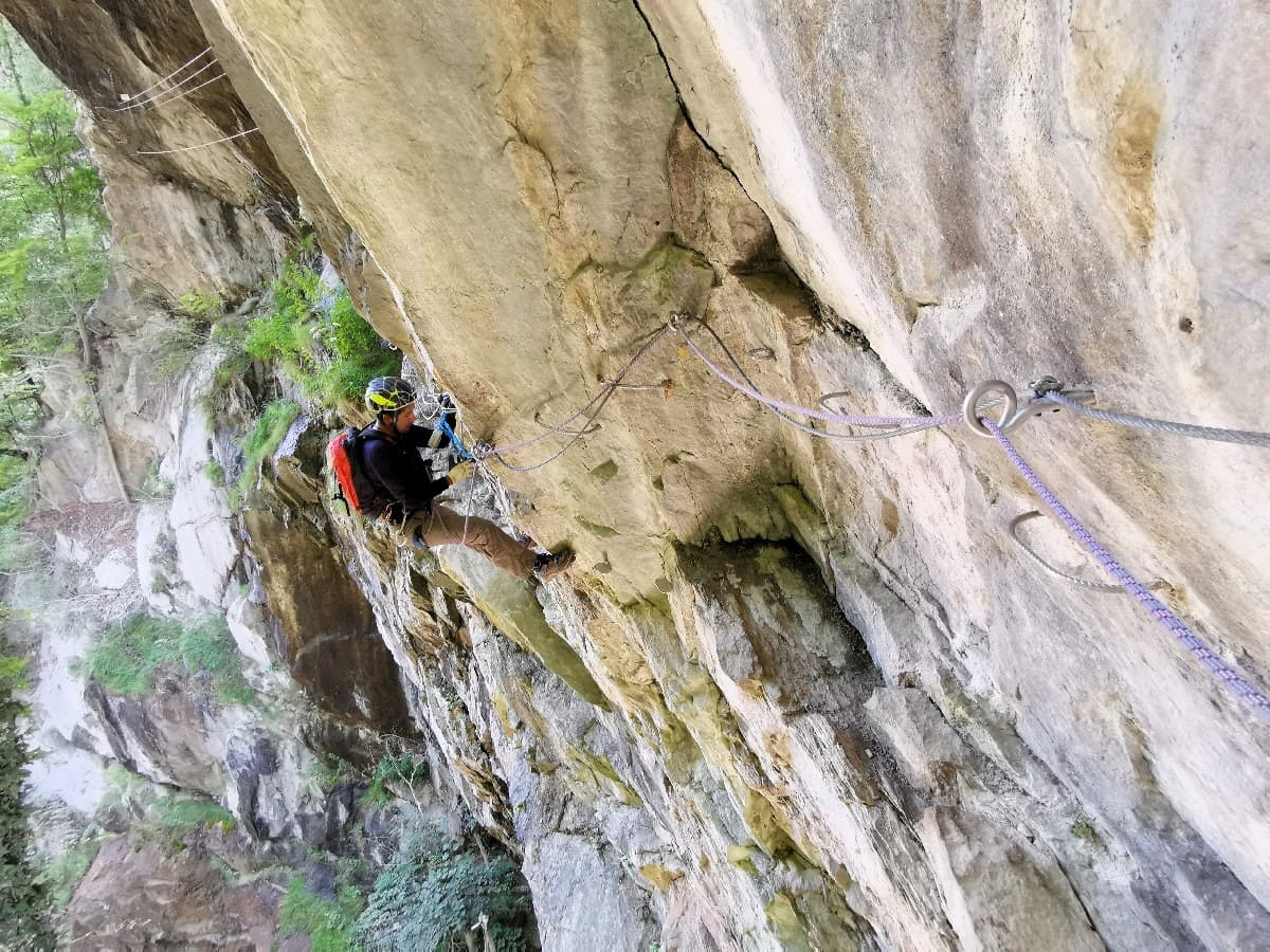 Via Ferrata du Parc Thermal Saint-Gervais-les-Bains Via Ferrata | Très Difficile | demi-journée