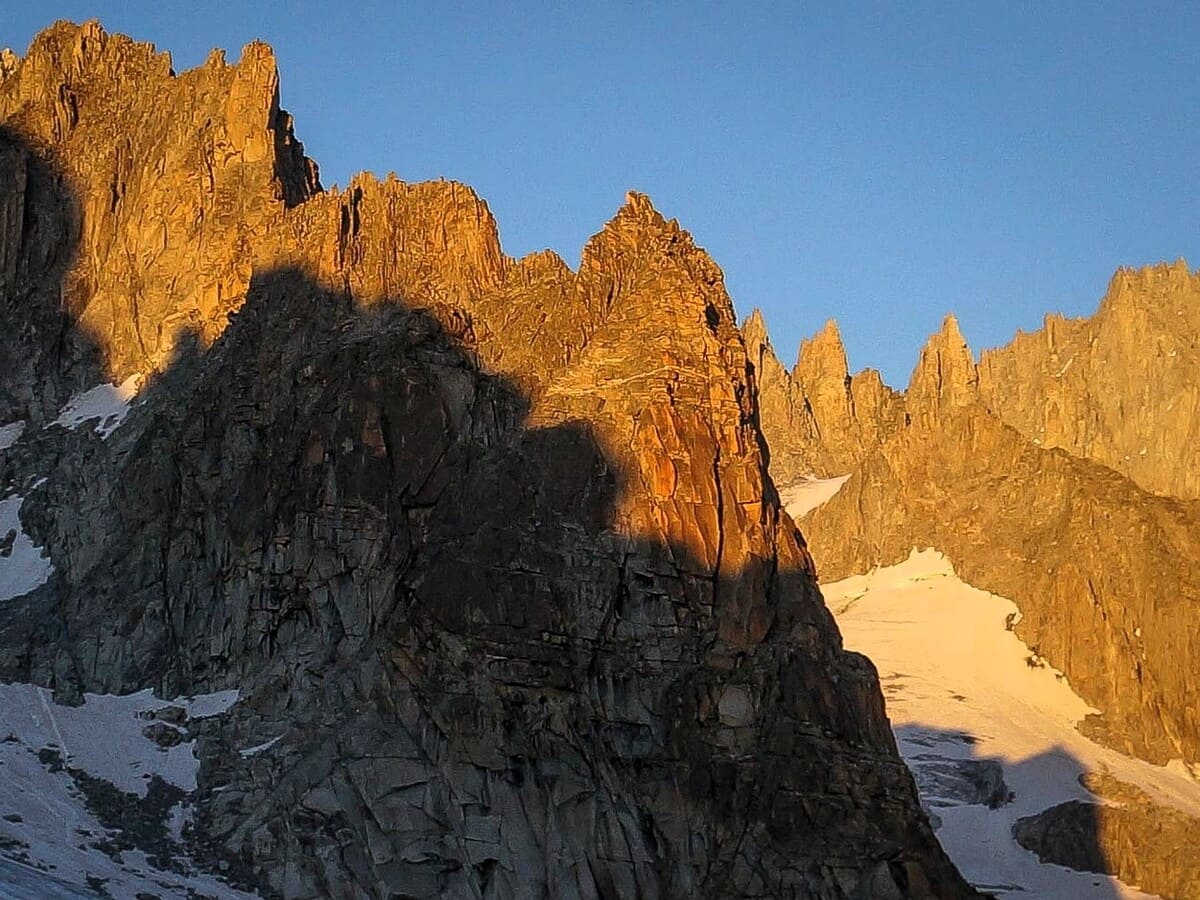 Grande voie d’escalade Argentière 3 jours Escalade en montagne | Granit | 3 jours