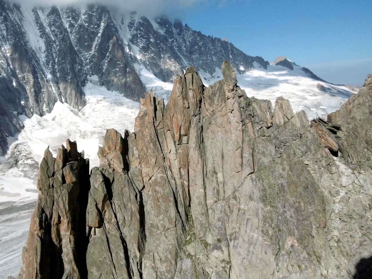 Grande voie d’escalade Argentière 3 jours Escalade en montagne | Granit | 3 jours