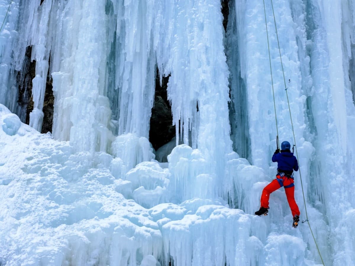 Cascade de glace à Cogne Cascade de glace | 1 journée