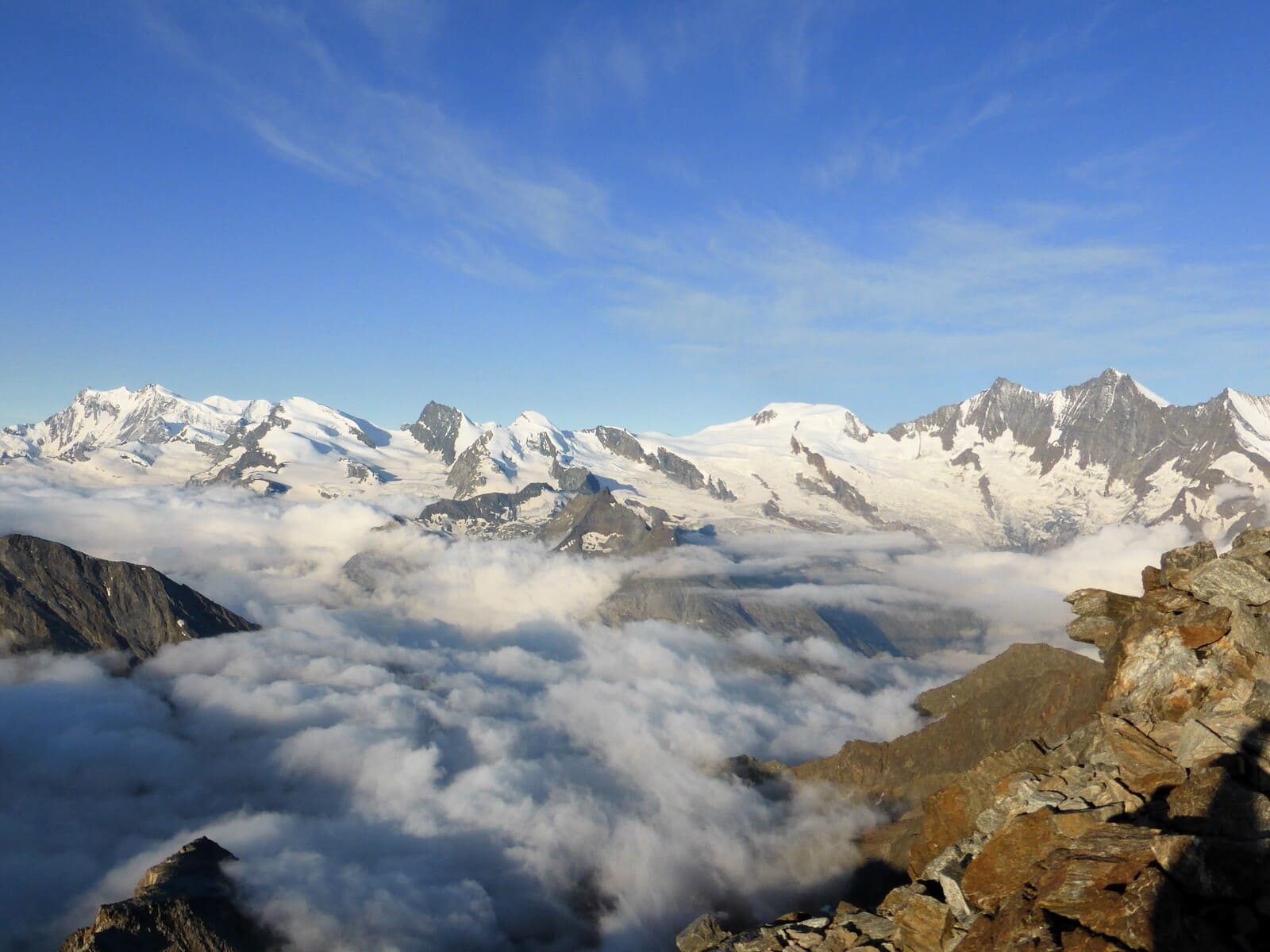 Ascension Weissmies 4000 peu difficile Alpinisme | Traversée | 2 jours