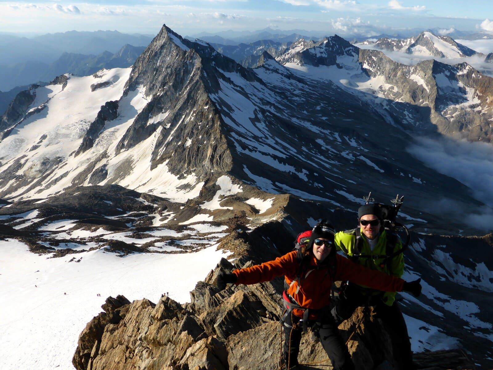 Ascension Weissmies 4000 peu difficile Alpinisme | Traversée | 2 jours