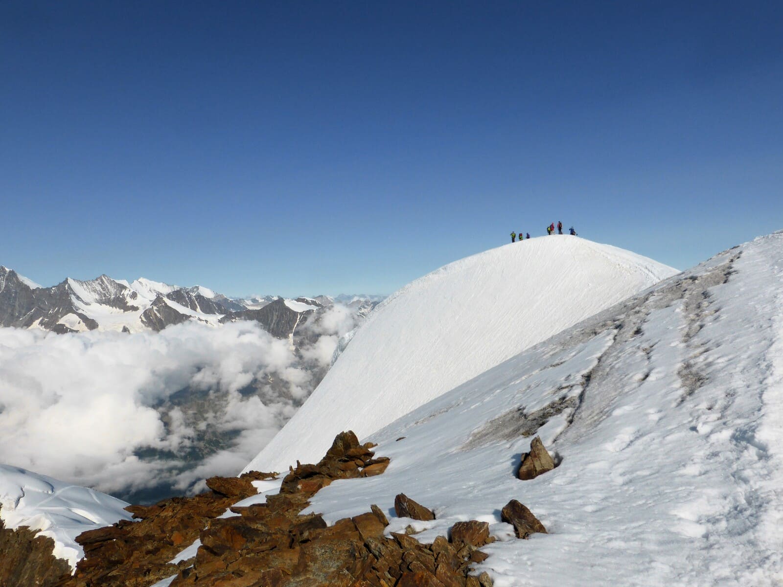 Ascension Weissmies 4000 peu difficile Alpinisme | Traversée | 2 jours