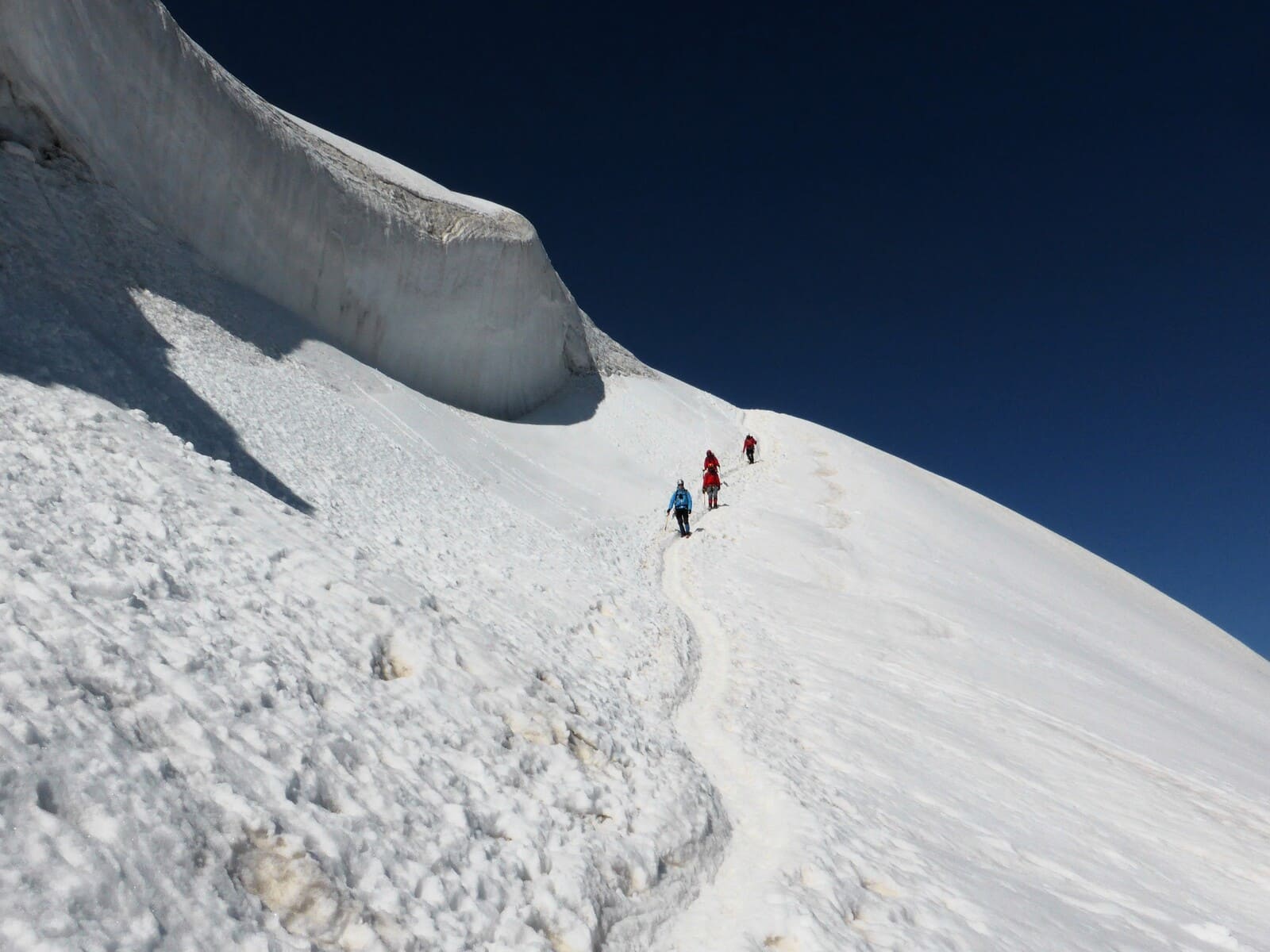 Ascension Weissmies 4000 peu difficile Alpinisme | Traversée | 2 jours