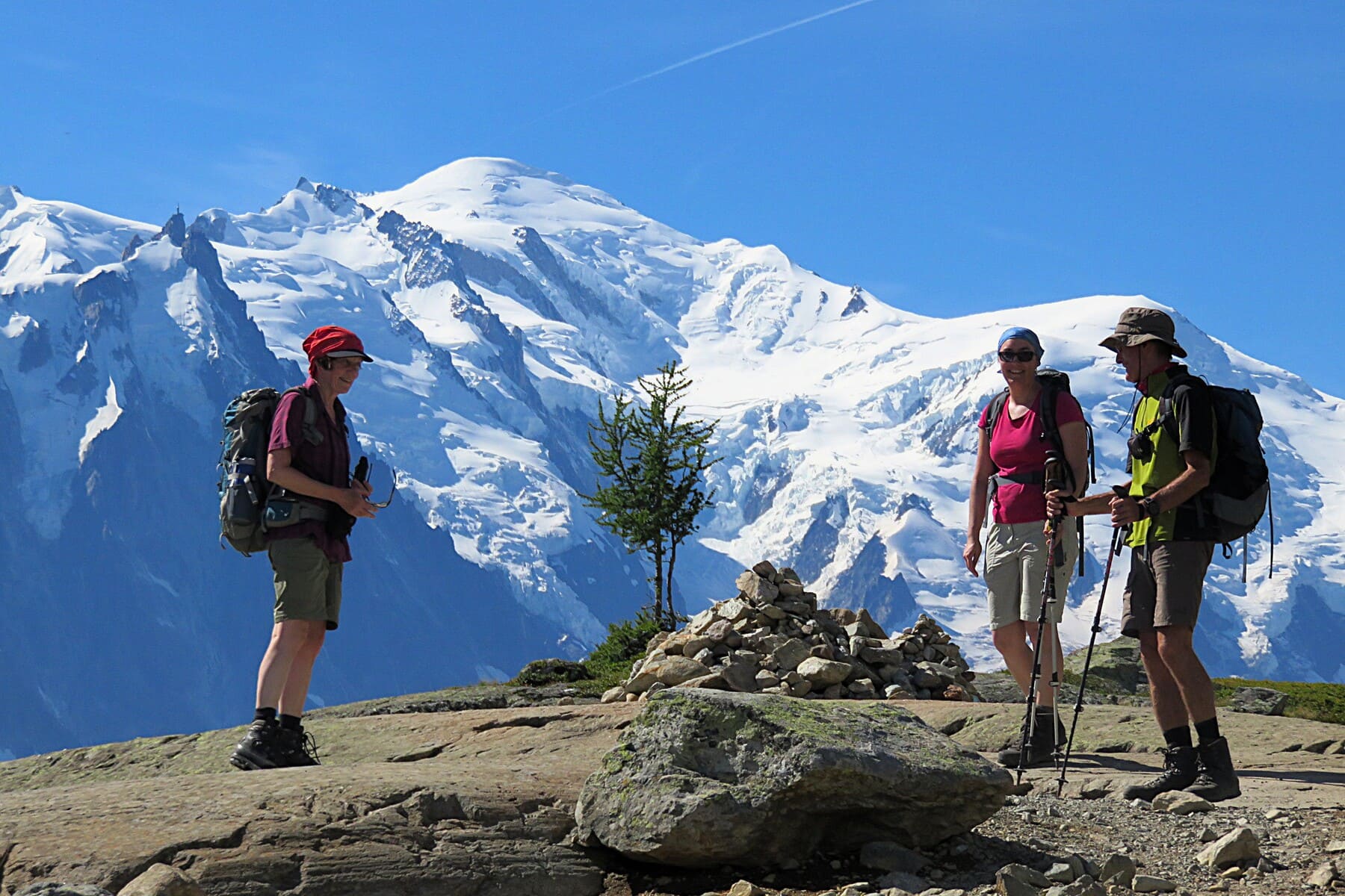 Mont Blanc Rundweg Geführte individuelle Wanderreise um den Mont-Blanc | von Hotel zu Hotel | 8 Tage