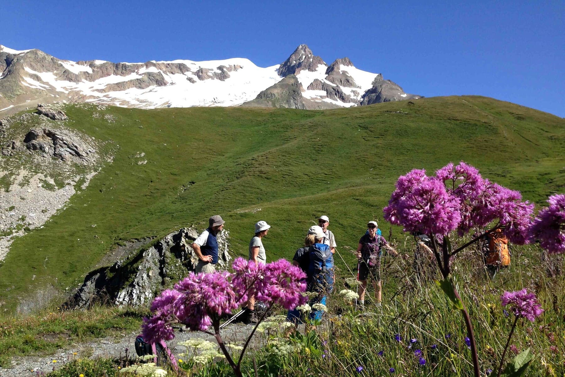 Mont Blanc Rundweg Geführte individuelle Wanderreise um den Mont-Blanc | von Hotel zu Hotel | 8 Tage