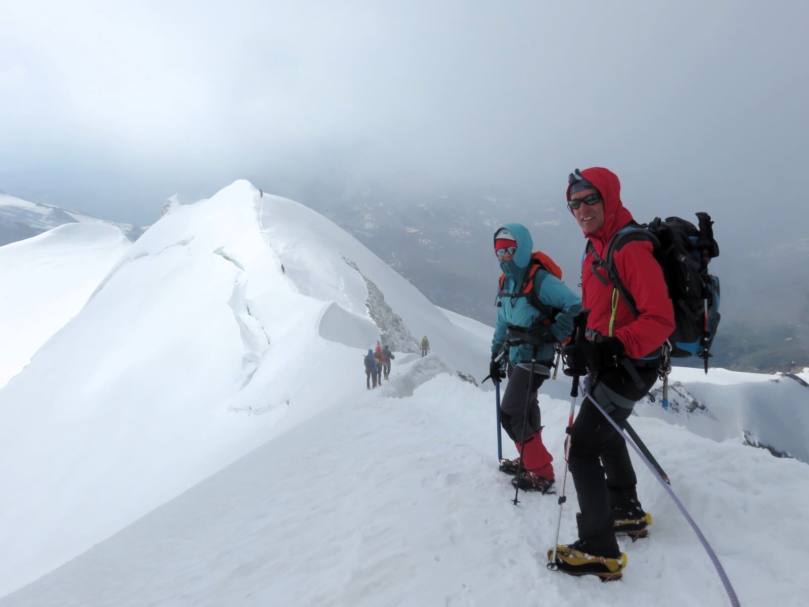 Ascension Castor Mont Rose 4000 faciles 3 jours Alpinisme peu difficile | 4000 | 3 jours