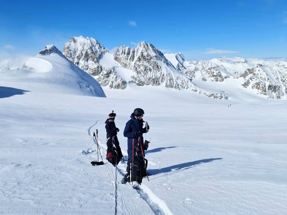 Tête Blanche de Bertol Ski de Rando Ski de randonnée | sommet avec vue | 2 jours