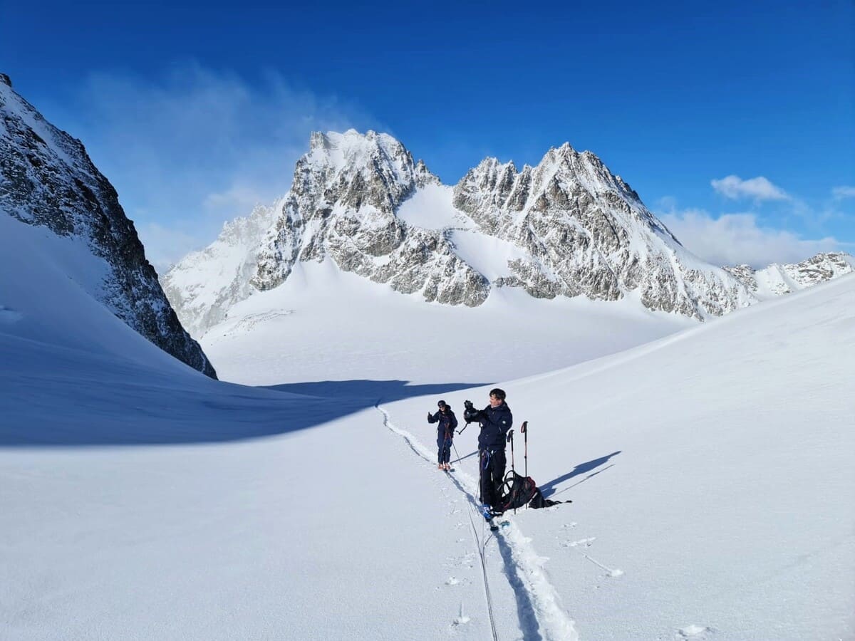 Tête Blanche de Bertol Ski de Rando Ski de randonnée | sommet avec vue | 2 jours
