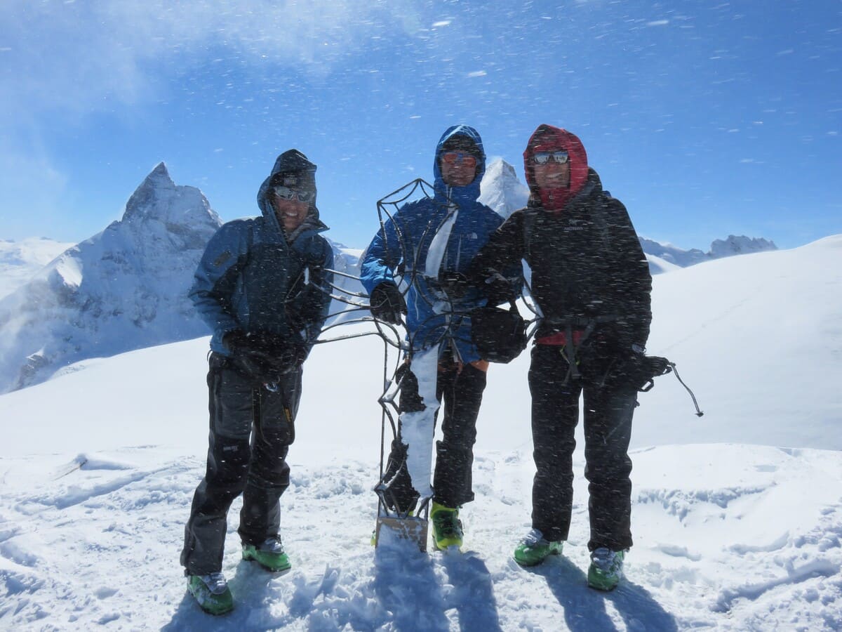 Tête Blanche de Bertol Ski de Rando Ski de randonnée | sommet avec vue | 2 jours