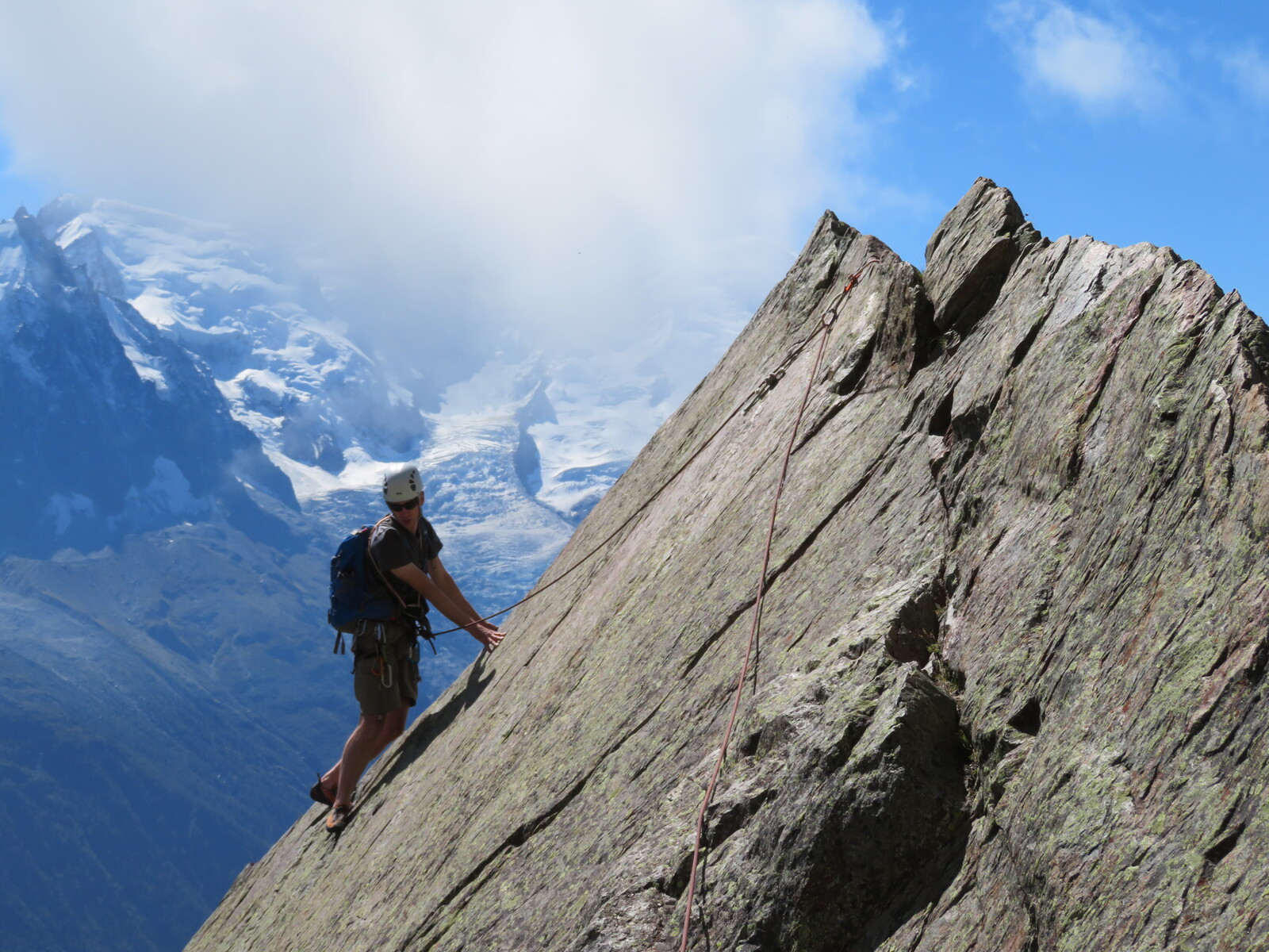 Grande voie d’escalade à Chamonix | Chapelle de la Glière Escalade | Grande voie | 1 journée