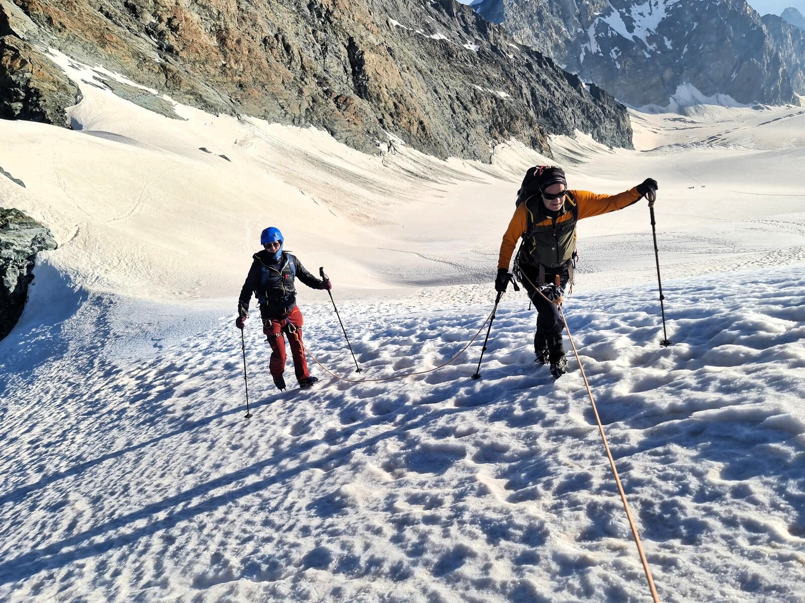 4000 faciles Saas-Fee | Ascension Allalinhorn - Strahlhorn Alpinisme facile | 4000 | 2 jours